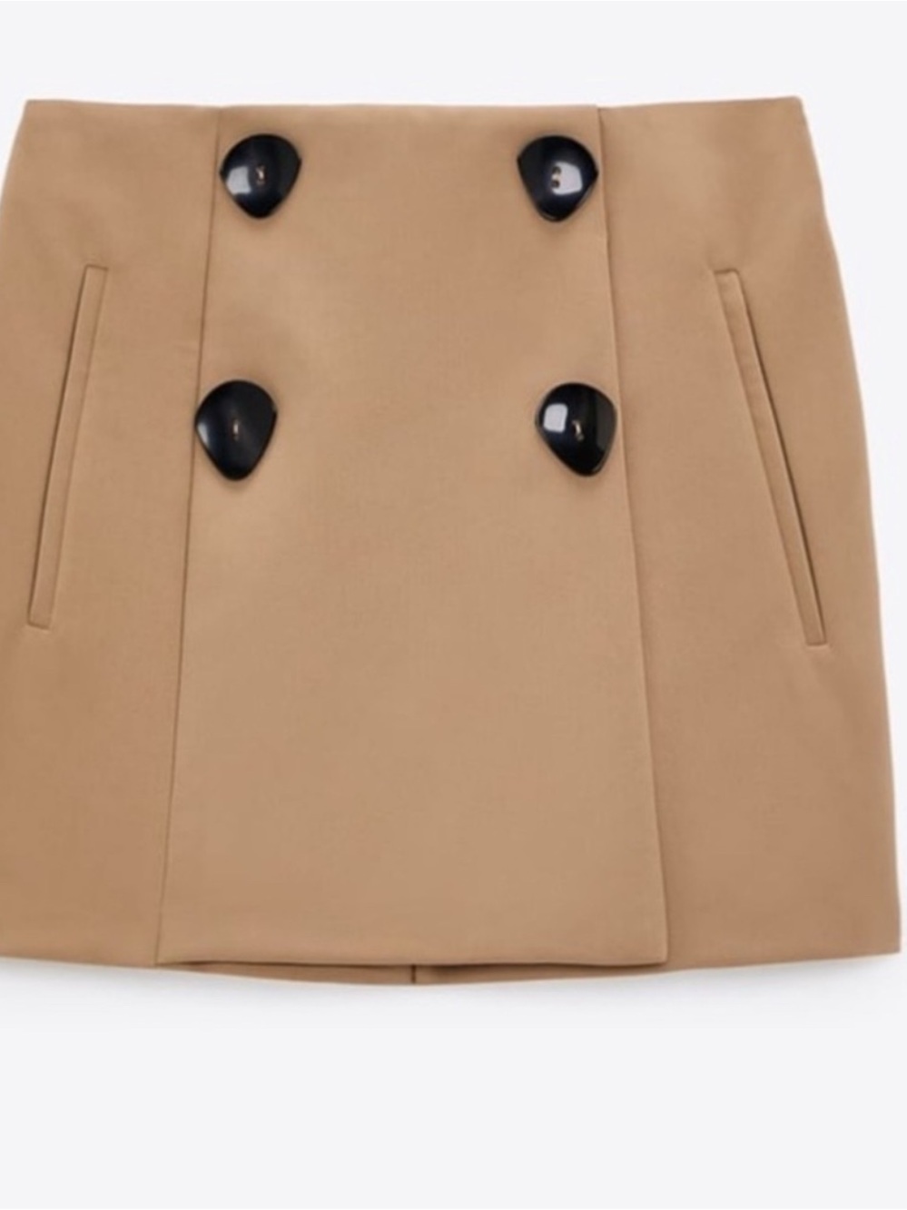 Double Button Skort - Picture 2 of 6